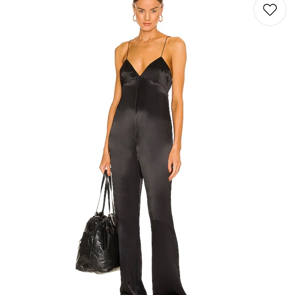 NWT! Weekend stories x revolve satin jumpsuit